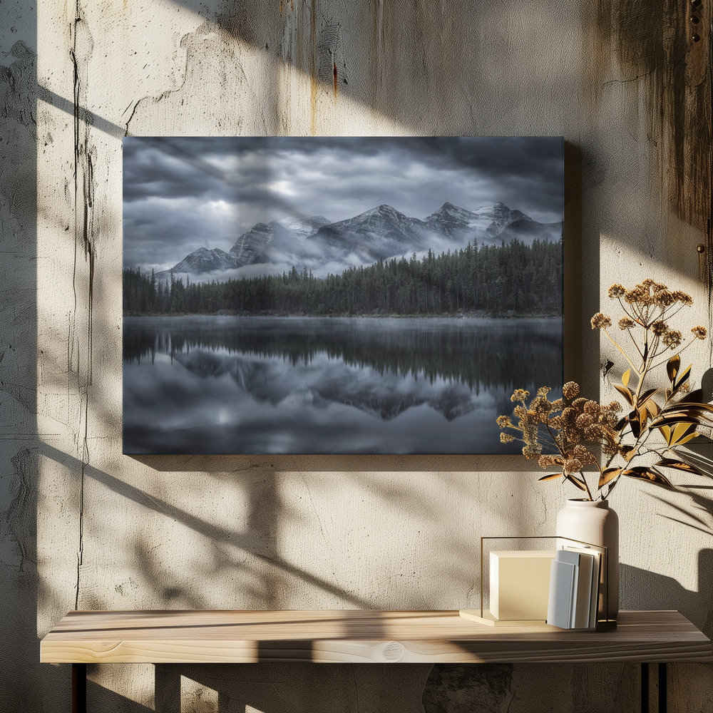 Cold Mountains Canvas Print