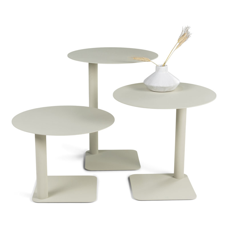 SUNNY Pedestal End Table