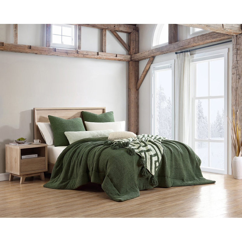Snug Comforter, King Comforter, Moss