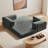Versatile Tri-Fold Corduroy Sofa Bed with Quick Transformation, Comfortable and Space-Saving Design-2029930