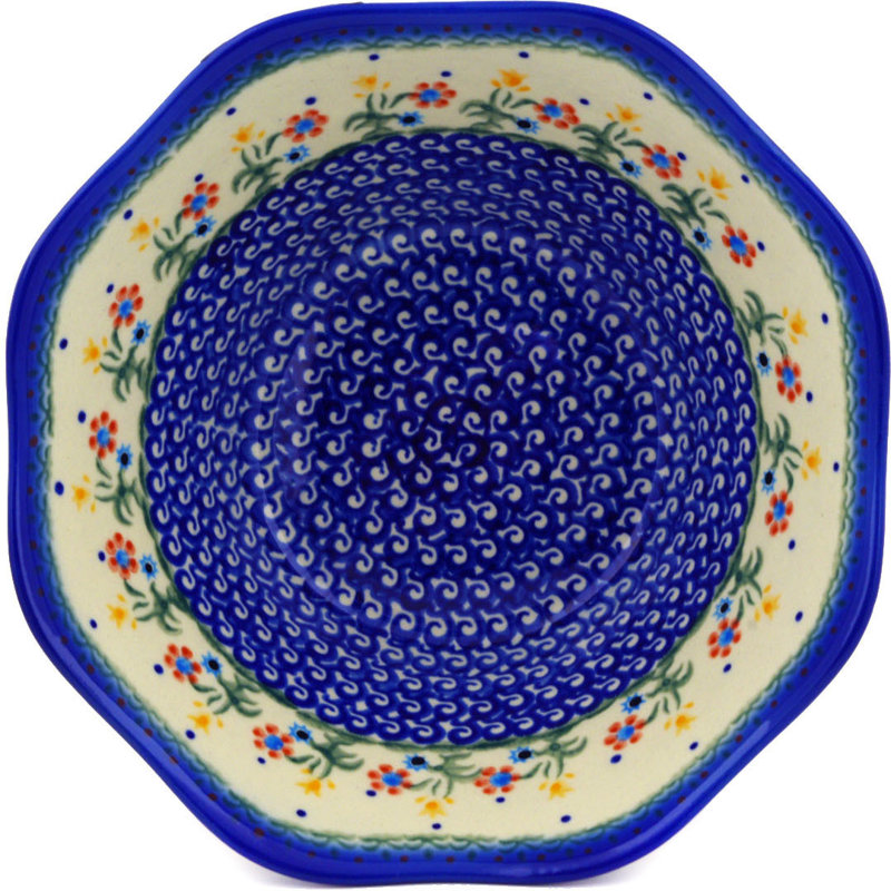 The Holiday Aisle® Rowberrow Serving Bowl, 3.9" H x 9.2" W x 9.2" D