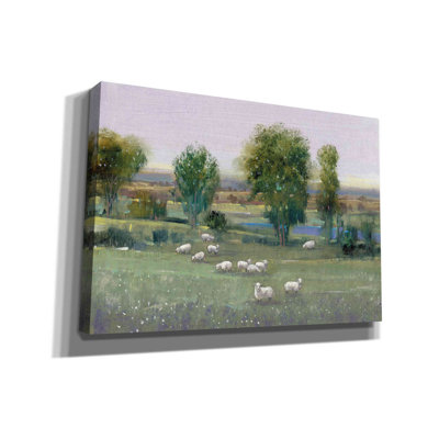 «Field of Sheep I» par Tim O'toole, art mural sur toile