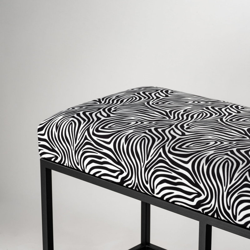 Frohlinger Velvet Upholstered Storage Bench, H40 x W90 x D35cm