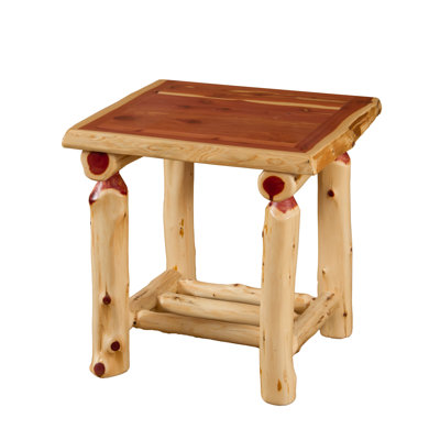 Burnside Solid Wood End Table