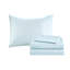 Ensemble de lit double XL - Couette, draps et garniture à motif médaillon marine, imprimé pour une chambre de rêve, tissu, à plat
