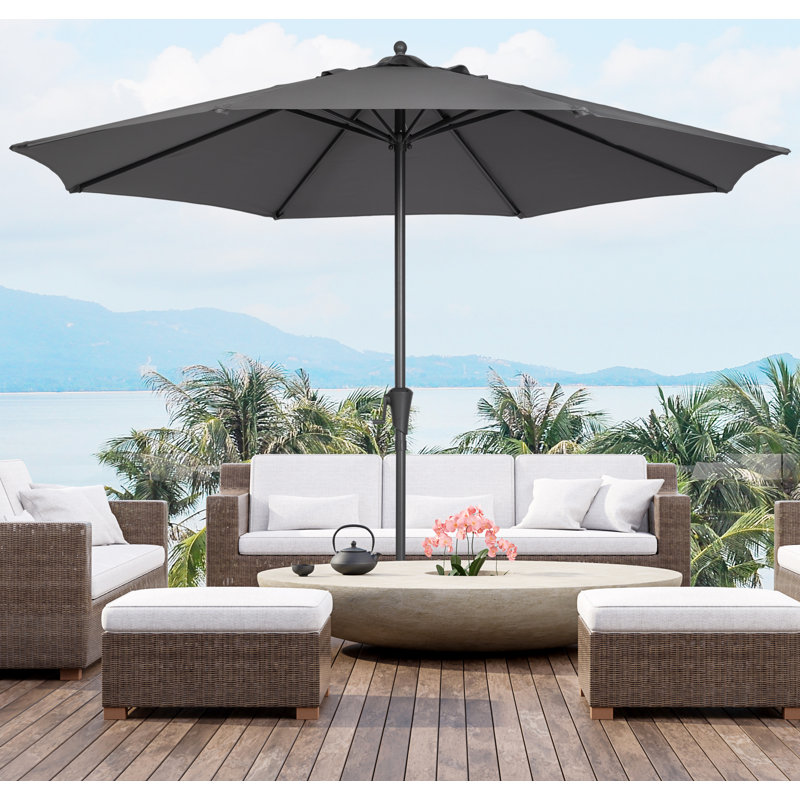 Parasol de marché 108 ", Gris