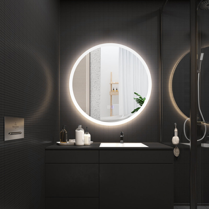 LED Lighted Makeup / Bathroom Mirror, 36" x 36"