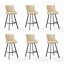 Chaises blanches à dossier plein (paquet de 6)-892372939-892372980-892372983