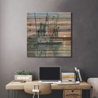 Shem Creek Shrimpers, Charleston, Caroline du Sud