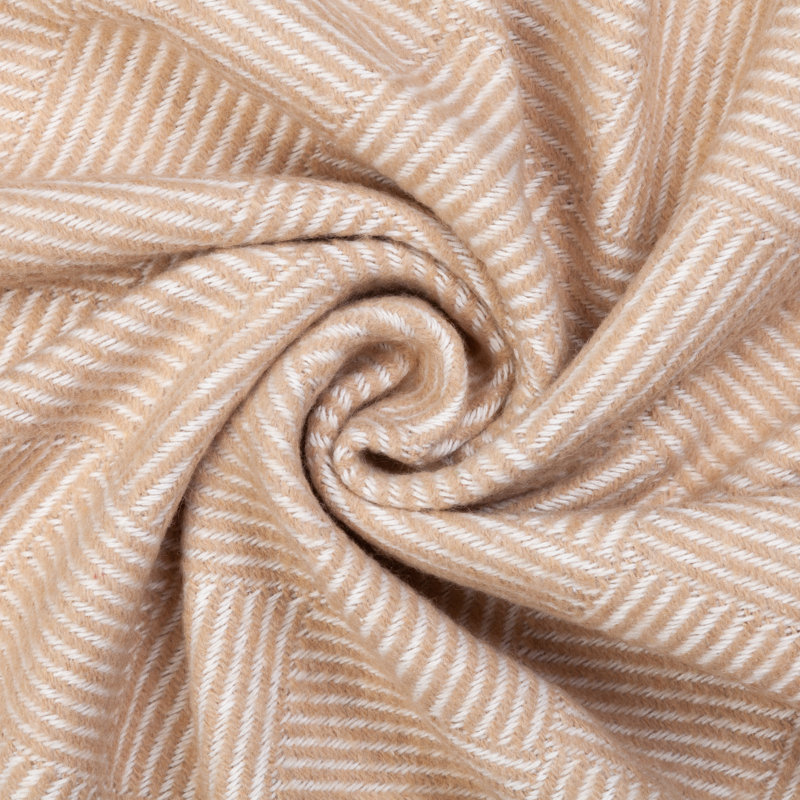 Cotton Blanket Gurditta, Beige