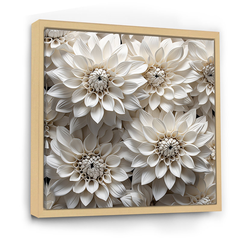 Minimalisme mamans noir et blanc, peinture I sur toile, Cadre naturel flottant, H 16 po x l 16 po x P 1 po