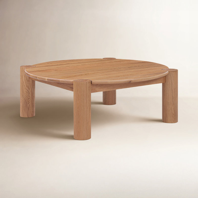 Jack Coffee Table Brushed Natural Oak, Tan