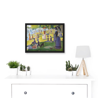 Sunday Afternoon La Grande Jatte by Georges Seurat - Single Picture Frame Painting