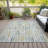 Neysa Washable Striped Indoor / Outdoor Rug-2042223438