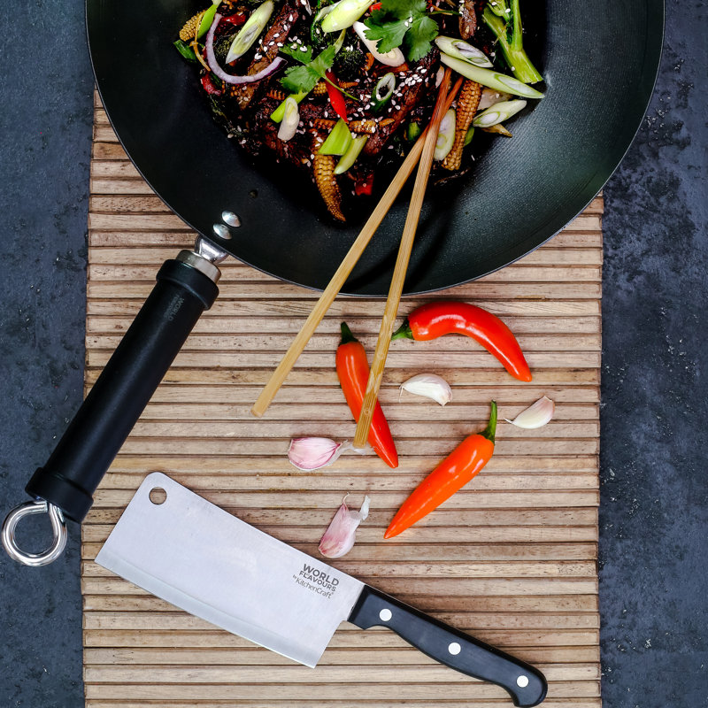 World of Flavours 13cm Cleaver Knife