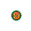 Gipsy Soul Bamboo Agate Ceramic Jute Leather Crystal Circle Round 6 Piece Coaster Set