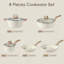 8 - Piece Ceramic Cookware Set