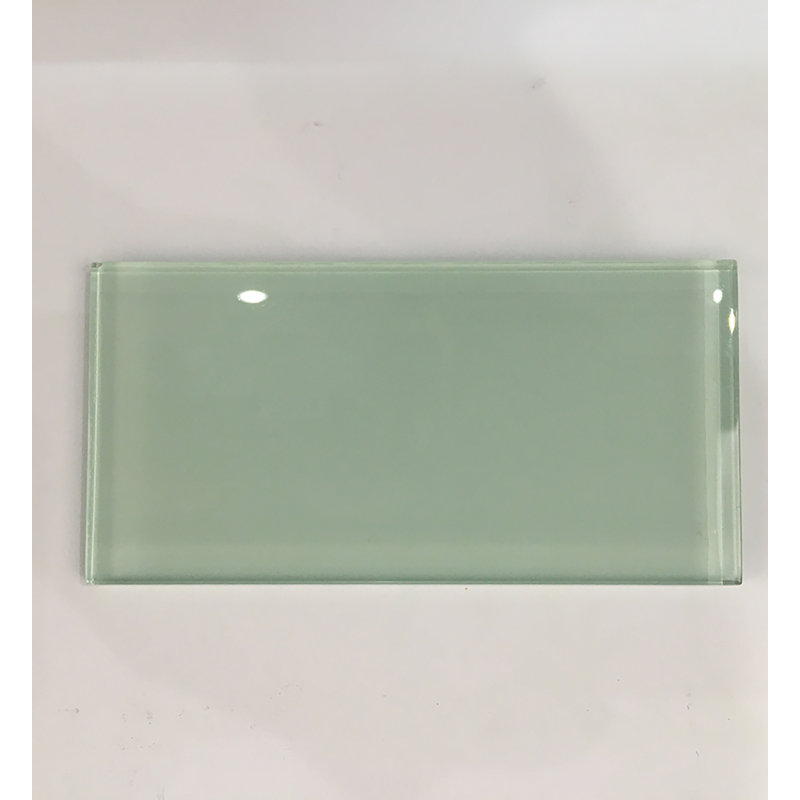 Genoa 3" x 6" Glass Subway Wall Tile, Clear