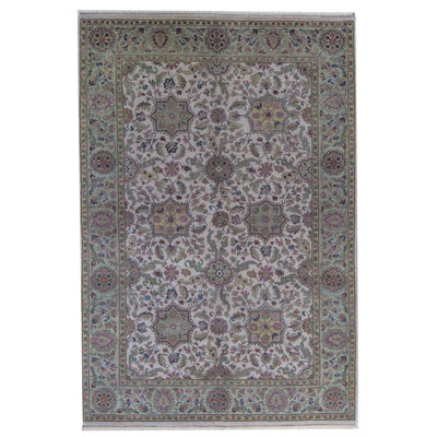 Mughal One-of-a-Kind Rectangle 12' X 15'4" Hand Knotted Area Rug