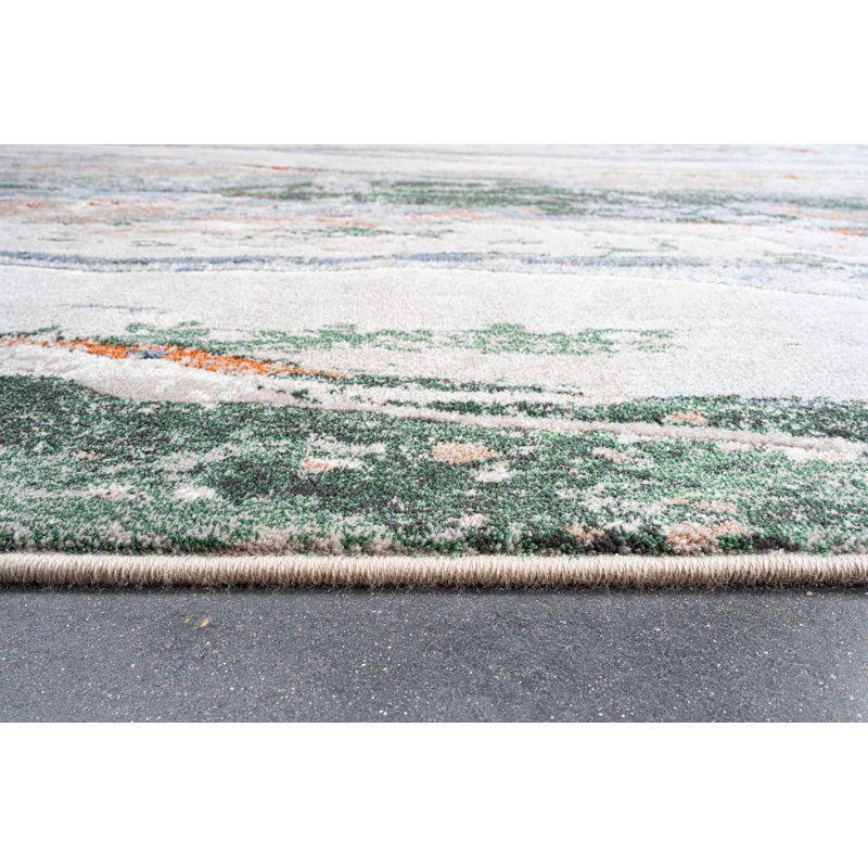 Ayan Abstract Area Rug, Rectangle 133 cm x 195 cm