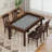 63 x 40 Inch Board Game Table with Removable Top