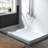 60" W x 34" D Solid Surface Single Threshold Shower Pan Base with Drain Assembly & Drain Cover Included, Non-Slip-36500005-65273741