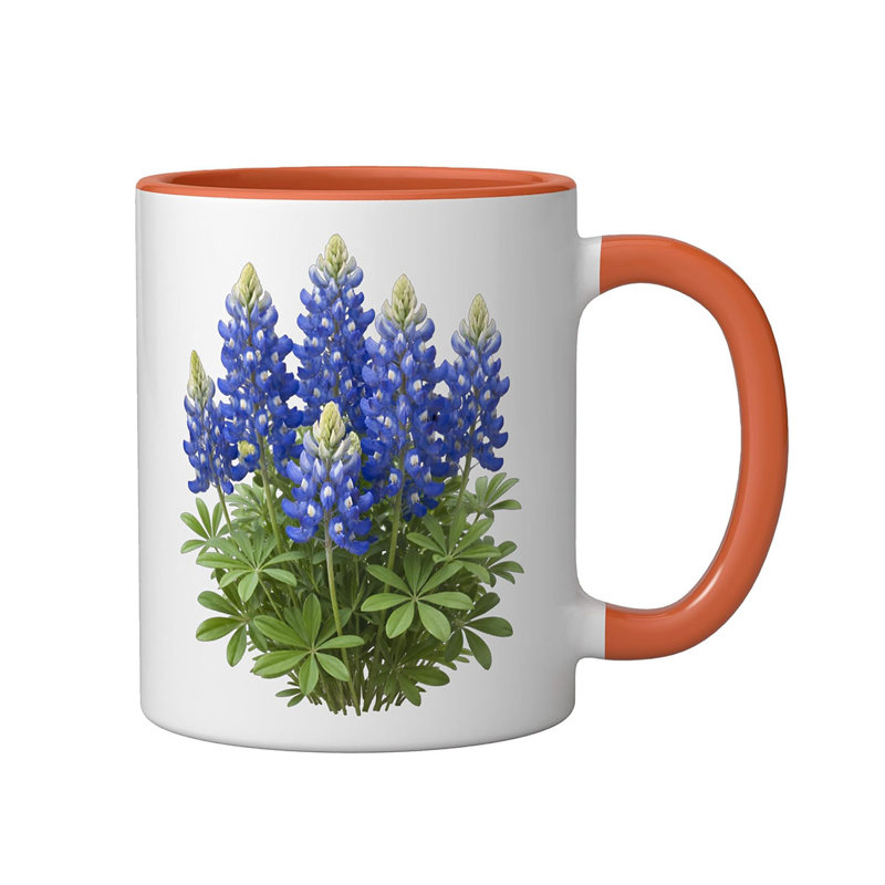 Ceramic Coffee Mug, Orange