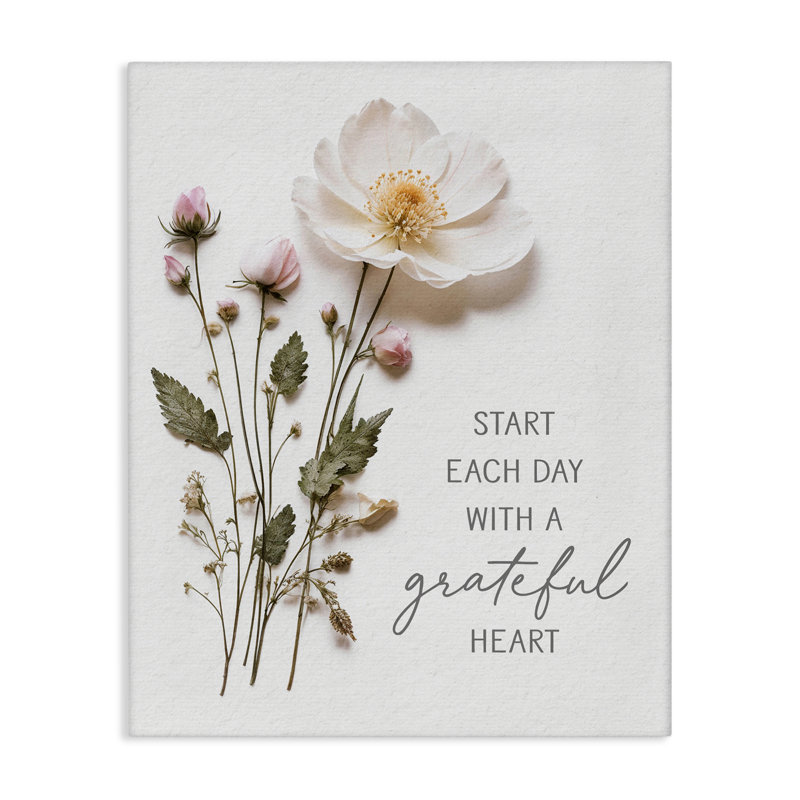 Grateful Heart, H 20 po x l 16 po