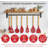 Kaluns 21-Piece Silicone Kitchen Utensils Set – Premium Non-Stick Cooking Tools with Wooden Handles, Heat Resistant up to 446°F-56969131