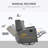 Fauteuil inclinable pivotant