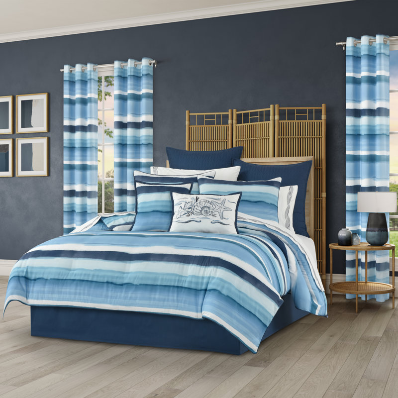 Balboa Comforter Set, California King Comforter + 2 King Shams