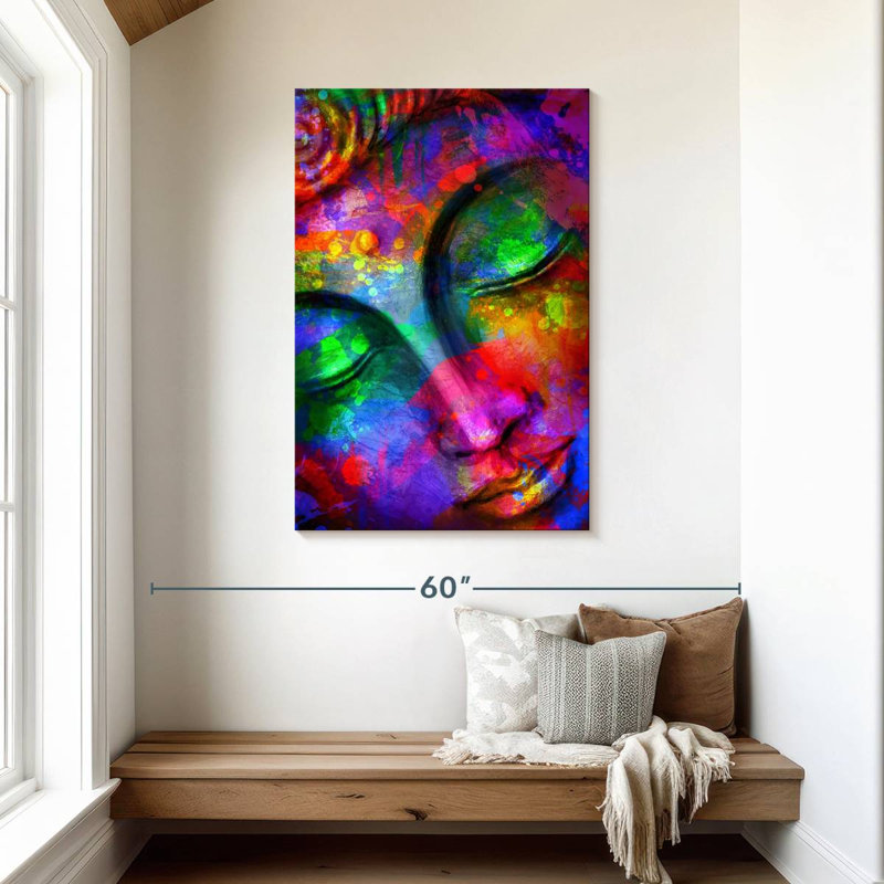 Couleur de Bouddha, H 45 po x l 30 po