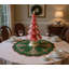 Arbre de Noël brodé Doily-574653020