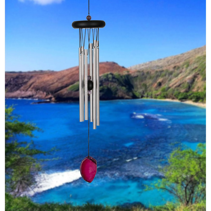 Metal Wind Chime, Red