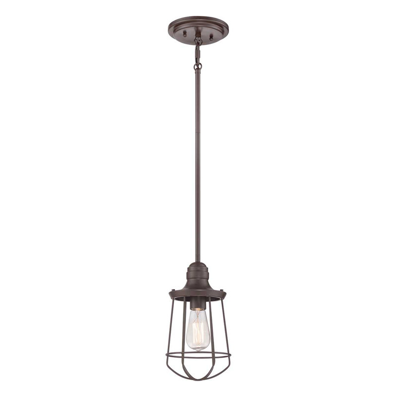 Liyuan 1 - Light Western Bronze Lantern Pendant