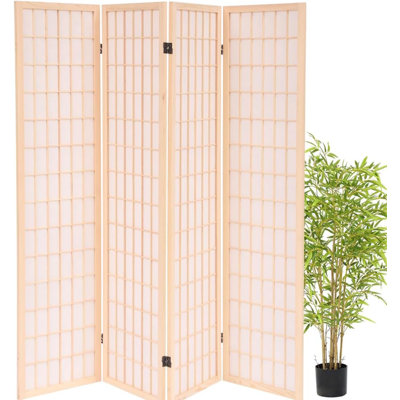 Paravent en bois sculpté, paravents pliables pour la séparation de pièces Bureau à domicile Jardin Terrasse