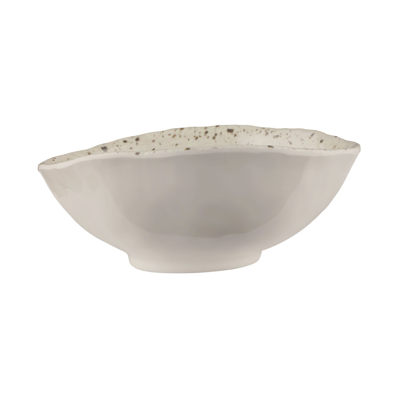 Bol de salle à manger ovale en mélamine 28 oz. Macchiato
