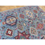Tapis bleu clair unique de 5 pi 5 po x 7 pi 11 po