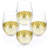 Hammered 8 Oz. Glassware Set