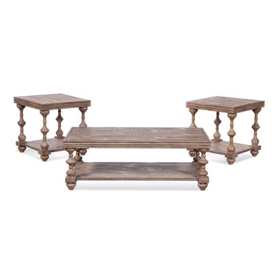 Charmain 3 Piece Coffee Table Set by Kelly Clarkson Home