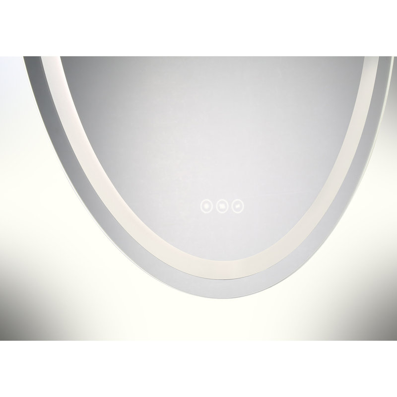 Miroir Quorra, 36" x 24", Ovale
