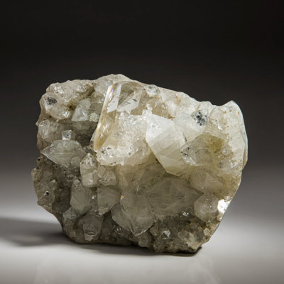Gem Calcite With Apophyllite from Nasik District, Maharashtra, India