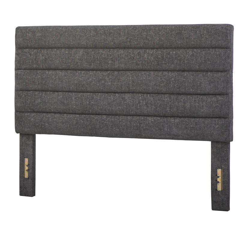 Upholstered Headboard, Dark Gray