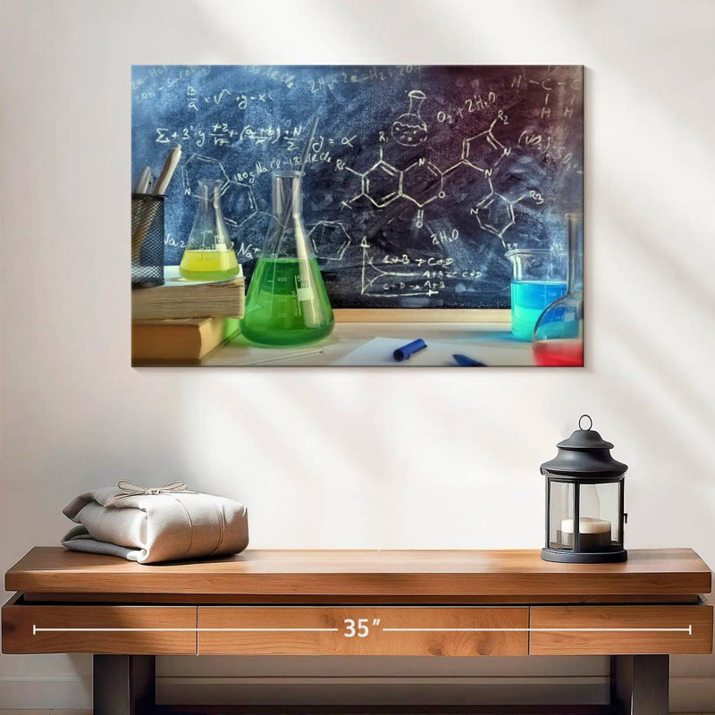Keiri Chemistry Lesson, 30" H x 45" W
