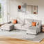 Canapé modulaire rembourré 3 pièces 3 pièces-1913552163