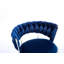 Ensemble de 2 tabourets de bar pivotants réglables avec repose-pieds et base chromés, revêtement en velours et levage mécanique pour une assise confortable-1119992631