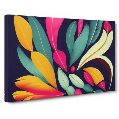 Feather Art Abstract Vol.2 - Wrapped Canvas