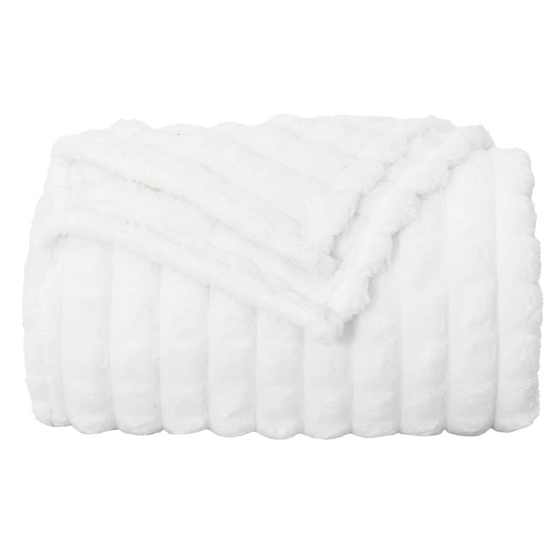 5.2-31 Throw Blanket, 240cm x 220cm, White