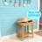 Bamboo Shower Bench Inside Shower Stool,Spa Bath Chair for Bathroom(Natural)-130073263