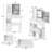 Length 11.8" X Width 15.7" X Height 63" Simple Stylish Dressing Mirror Cabinet, Full Body Mirror Cabinet, Extra Large Mirror, Multi Layer High Capacity Storage, Use Alone Or In Conjunction With Vanity